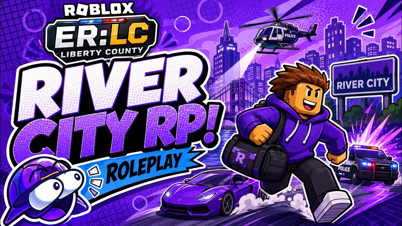 Roblox ER:LC Liberty County Roleplay - River City Roleplay STAFF Patrol!
