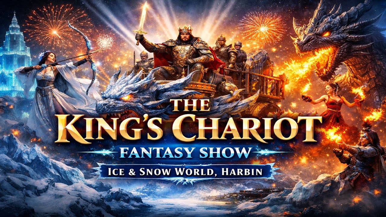 China Ice & Snow World Harbin 2026 | King’s Chariot Fantasy Show 4k | China Winter Travel, Full Show