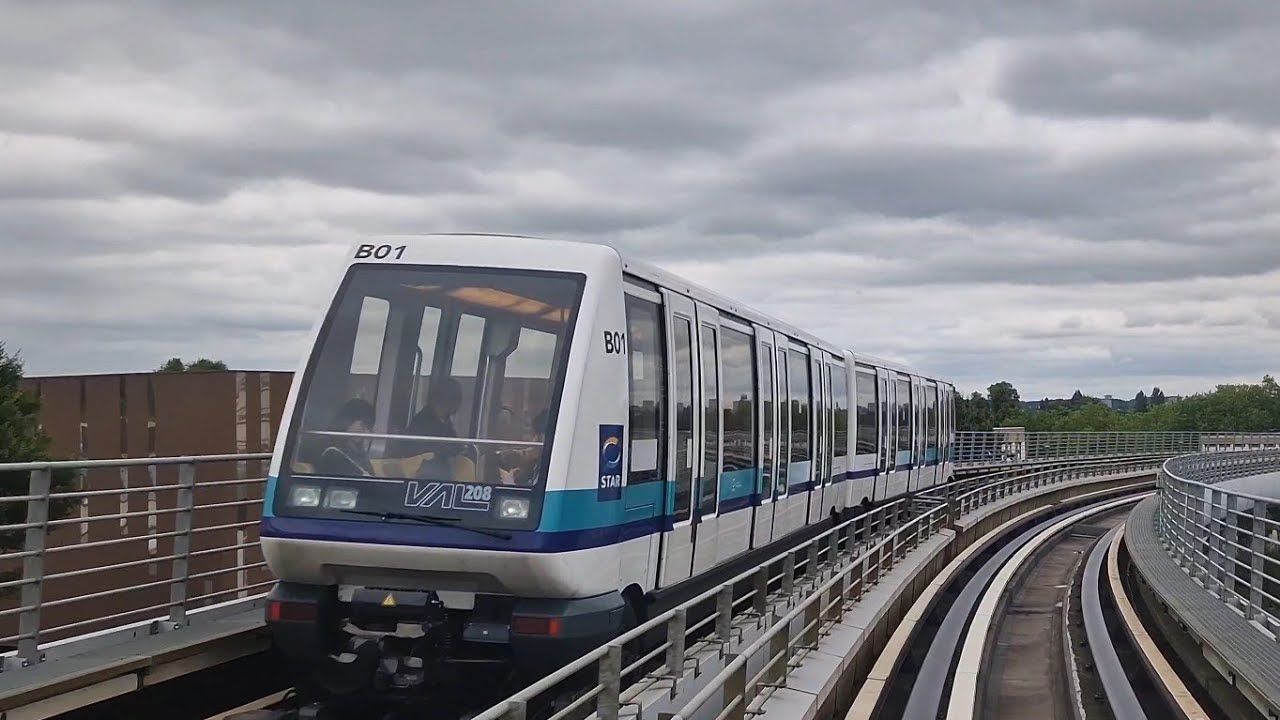 Keolis Rennes [Métro A - VAL 208 AG]: La Poterie - J.F Kennedy