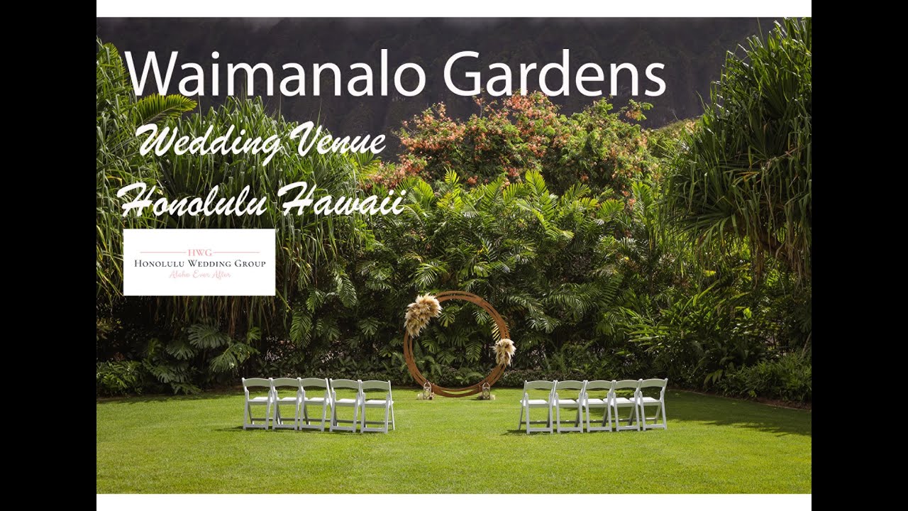 Honolulu Wedding Group -  WAIMANALO GARDENS WEDDING VENUE