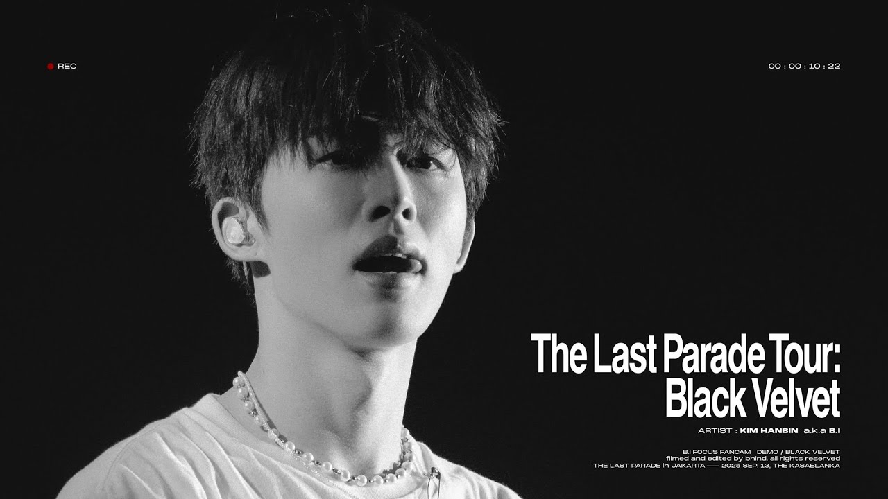 THE LAST PARADE TOUR : BLACK VELVET ( 김한빈 비아이 직캠 B.I focus )