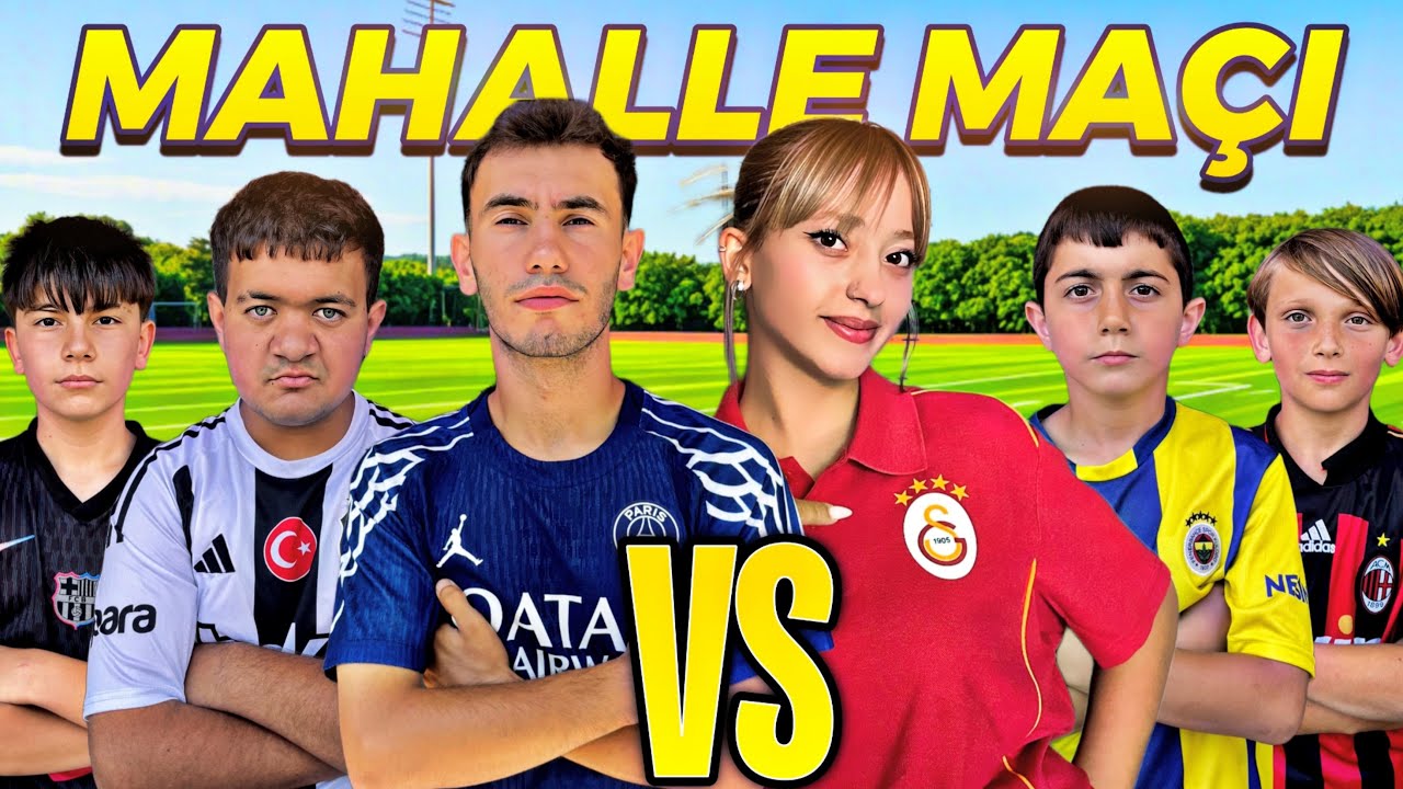 KADIN FUTBOLCU İLE MAHALLE MAÇI YAPTIK!