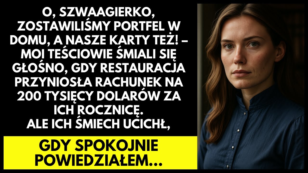 ZAMÓWILI RACHUNEK NA 200 TYS. DOLARÓW... NIE SPODZIEWALI SIĘ MOJEJ REAKCJI!