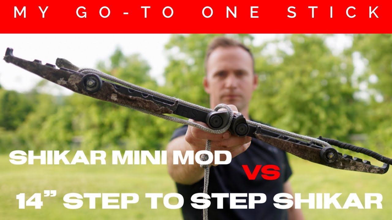 ONE STICK CLIMBING Stick comparison - Shikar Mini Mod VS the Shikar 14