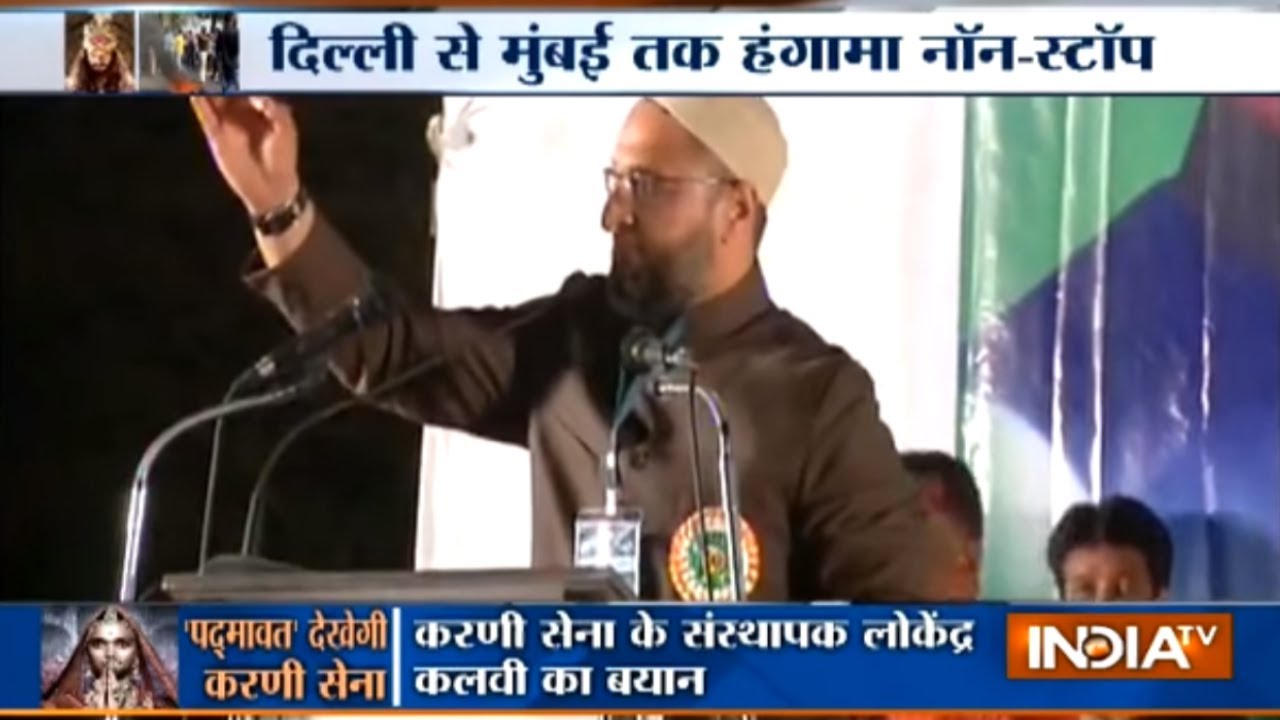 Padmaavat row: Asaduddin Owaisi takes a dig at PM Modi