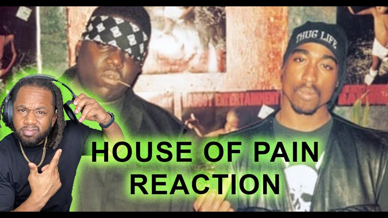 2pac Notorious B.I.G. & Stretch - House of Pain REACTION