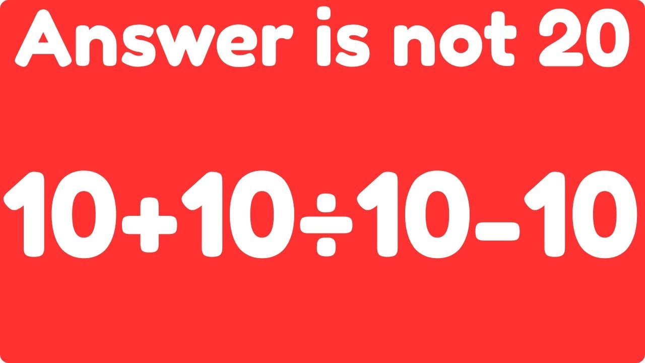 Looks Easy. Sounds Easy - this Math problem. But Nobody Gets It Right | 90% failed, can you solve?