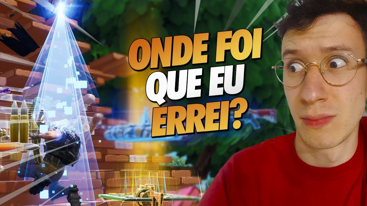 ONDE FOI QUE EU ERREI? - Fortnite Battle Royale