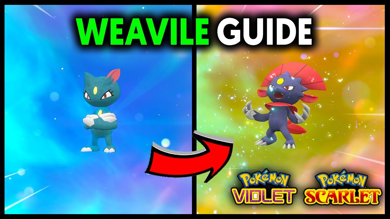 КАК ЭВОЛЮЦИОНИРОВАТЬ СНИЗЕЛА В УИВИЛА В POKEMON SCARLET И VIOLET
