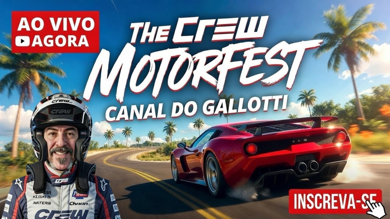 AO VIVO - THE CREW MOTORFEST - GALLOTTI🎧🎮🏁 #corrida #motorfest #ubisoft
