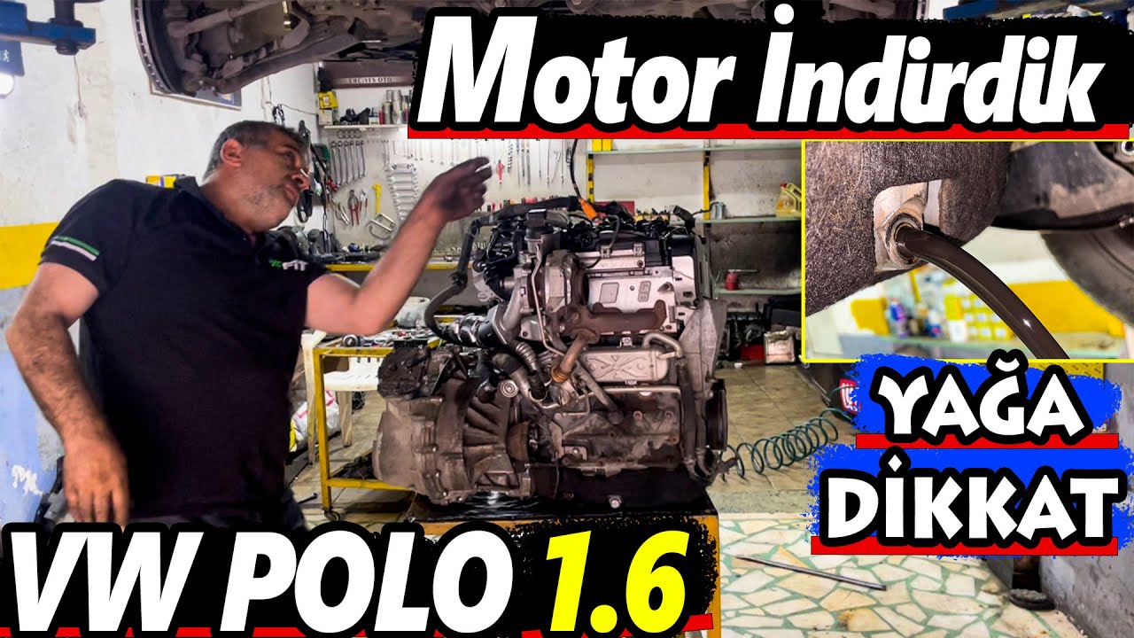 Feleğin Çemberinden Geçen VOLKSWAGEN POLO 1.6 TDİ CAY MOTOR REVİZYON !!