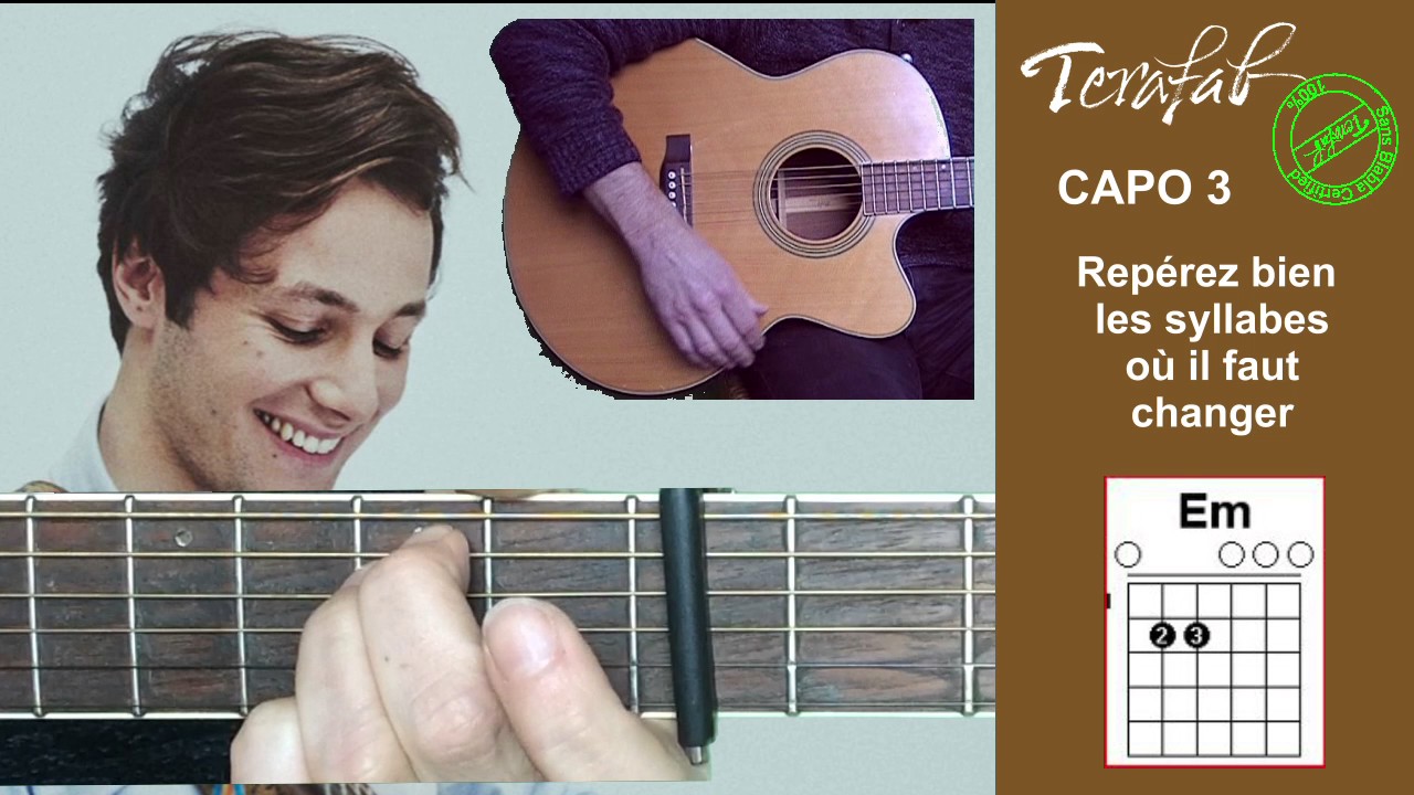 Je m'en vais - Vianney [Tuto guitare Terafab]