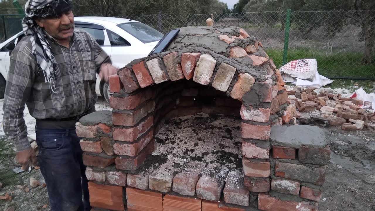 Ekmek fırını nasıl yapılır.En kolay taş fırın nasıl yapılır.