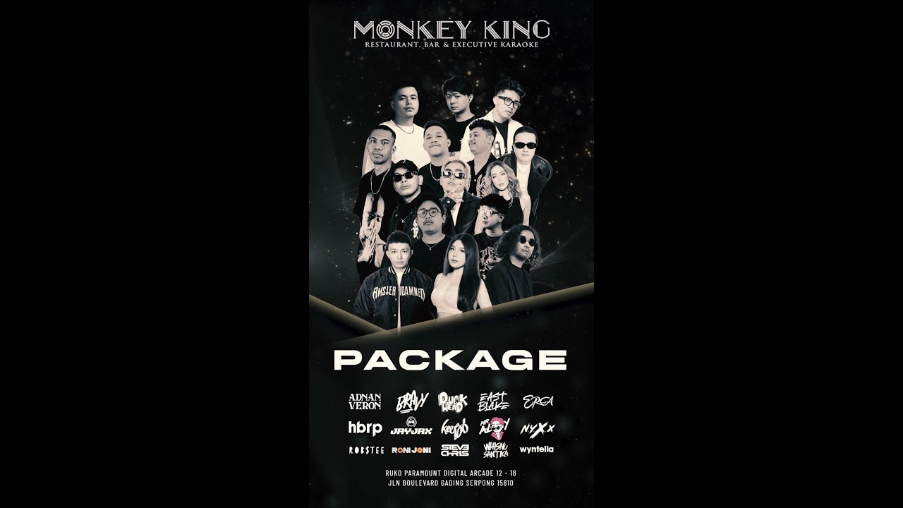 GRAND OPENING Day 2 -  PACKAGE COLLECTIVE Live at Monkey King Tangerang