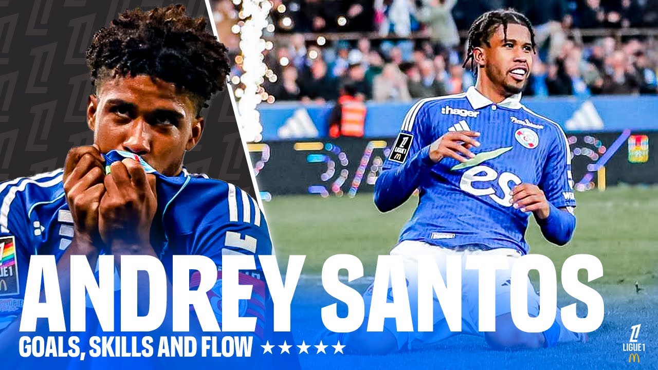 L'EXPLOSION d'Andrey Santos avec Strasbourg💥​🇧🇷 | Saison 2024/2025