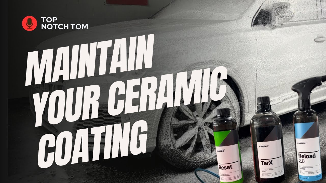 How to Maintain a Ceramic Coated Vehicle | Ceramic Coating Wash Process