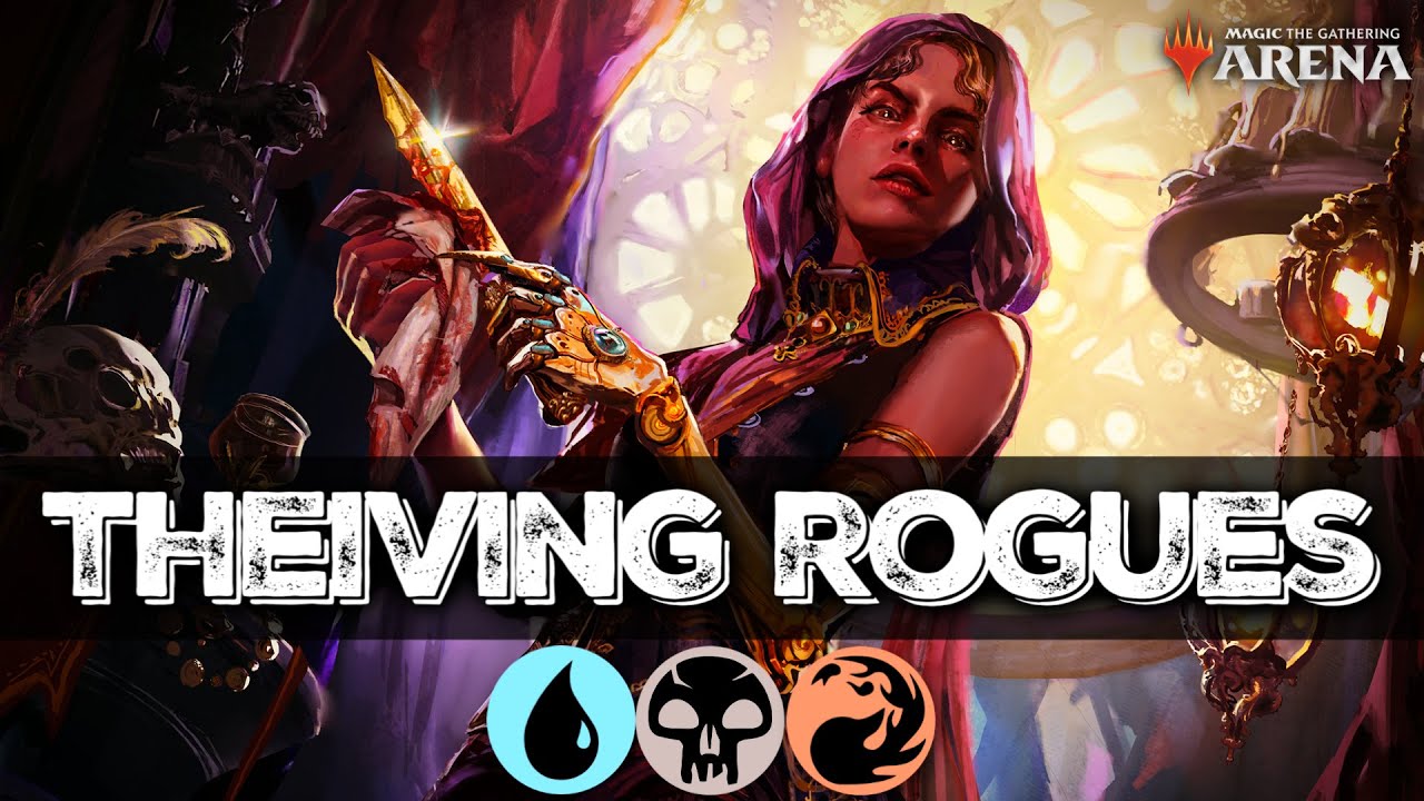 STEALING, MILLING & TEMPO-ING with GRIXIS ROGUE TRIBAL | MTG Arena M21 Deck