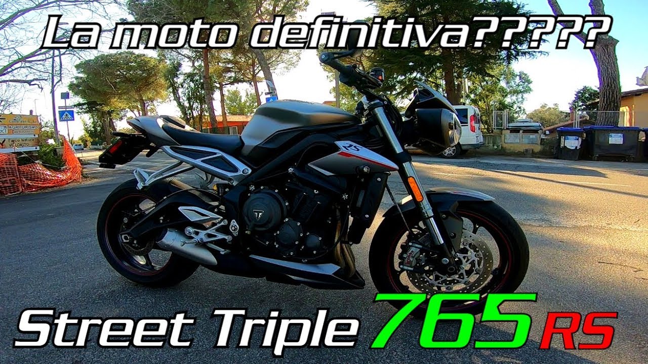 #1 TEST RIDE: LA MOTO DEFINITIVA??? STREET TRIPLE 765 RS