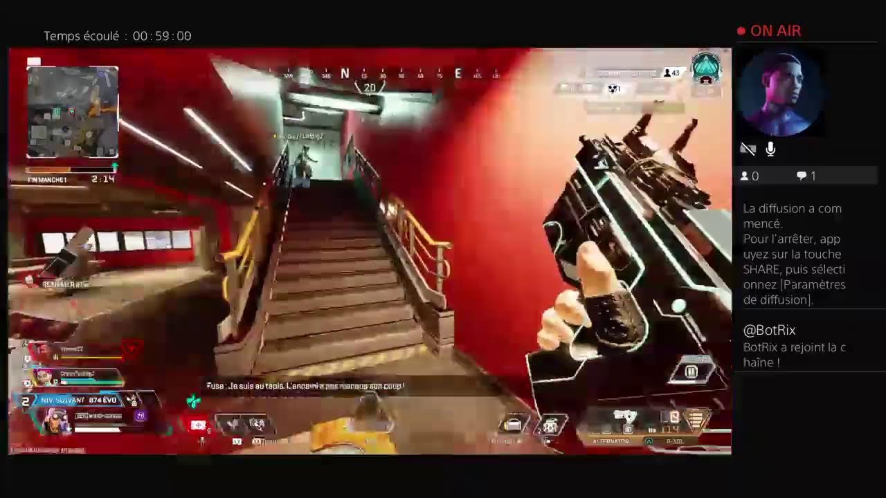 Go faire le max de rank apex puis Go 100 abonné