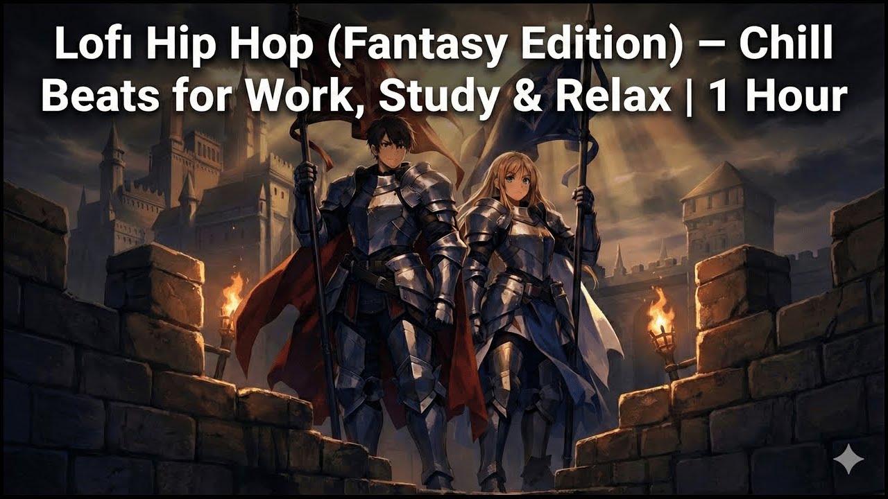 LoFi Fantasy Chillhop Mix – Medieval Beats for Focus & Study | 1 Hour
