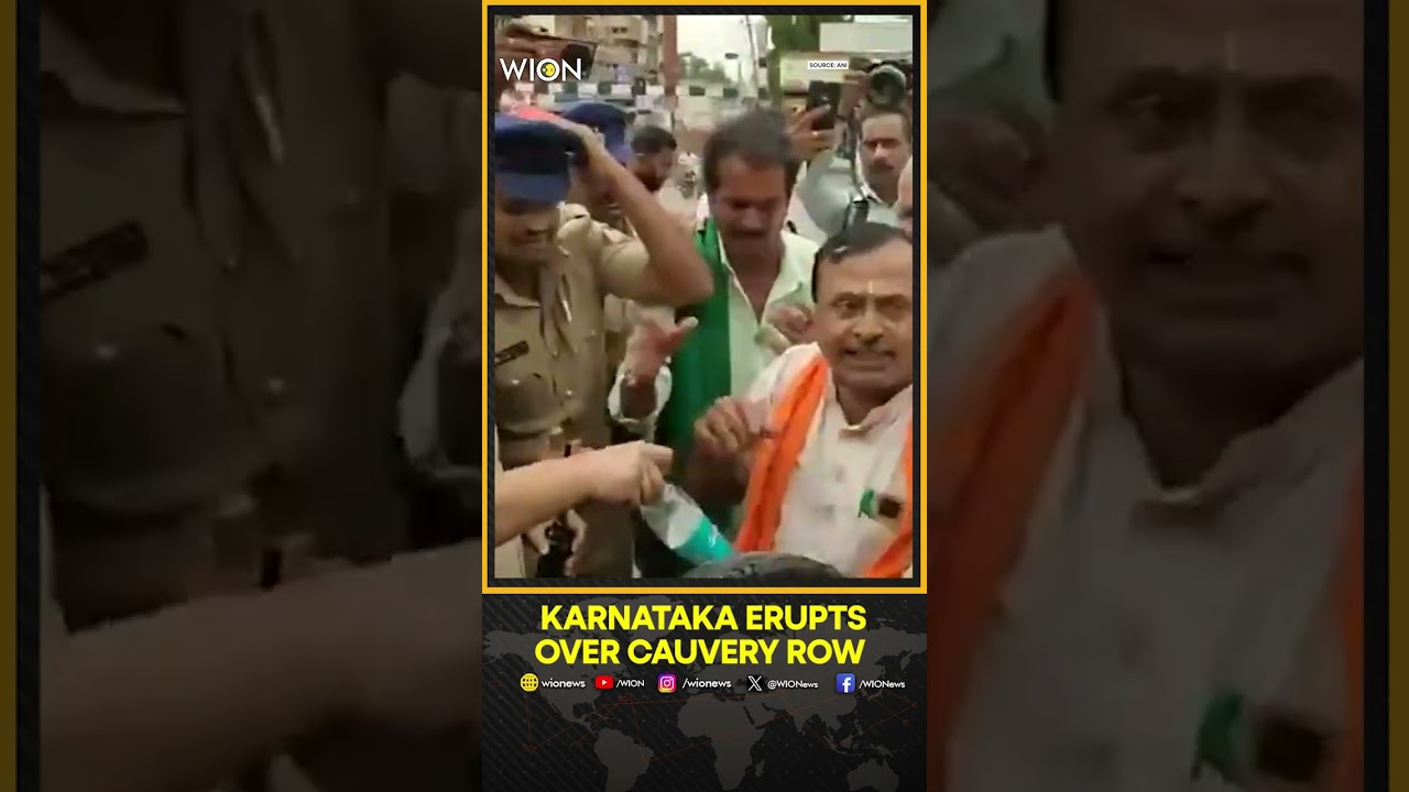 Karnataka: Cauvery Water Row Sparks Farmer Protests, Road Blockades | WION