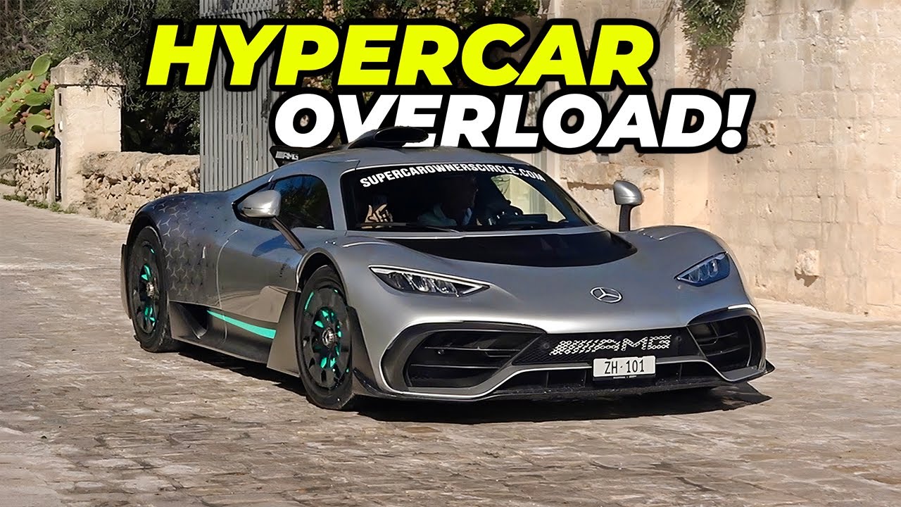 Expensive Supercars Leaving the Hotel - SOC 2024 Puglia - Day 1