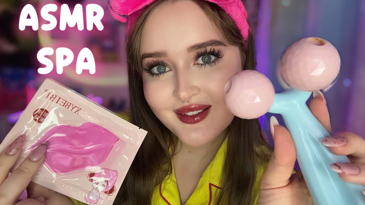 ASMR🎀СПА для лица🧖🏼‍♀️Ночевка с подругой🤍Roleplay 