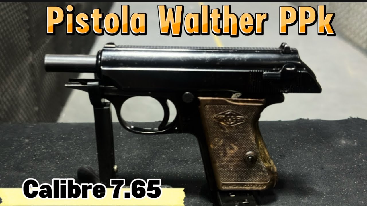 Pistola Walther PPK 7.65(.32auto) - Manurhin