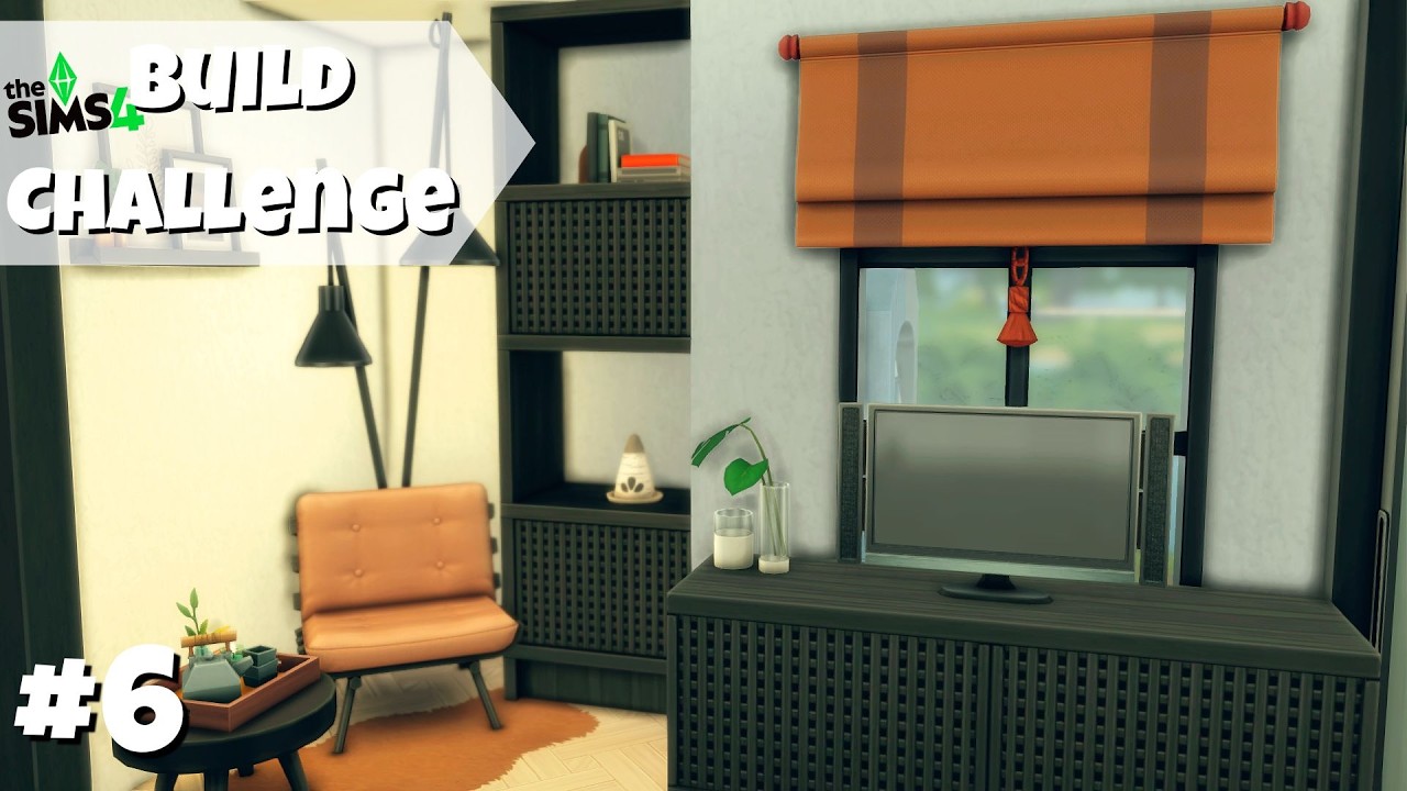 The Sims 4 I Speedbuild NOCC | Final:  Modern European Cottage ☕ I  Kitchen & Livingroom