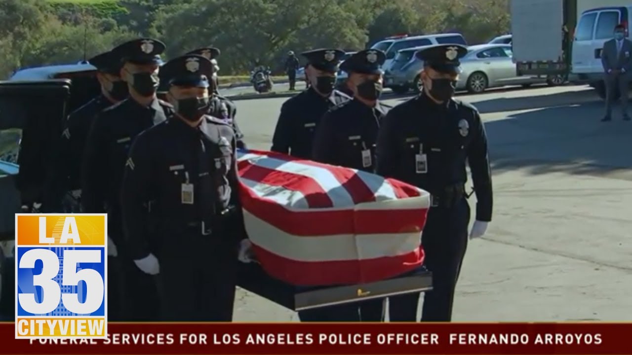 LAPD Officer Fernando Arroyos Memorial Service 2/2/22