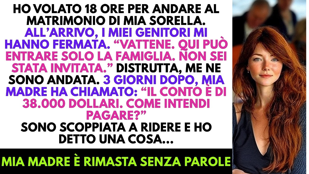 I Miei Genitori Hanno Falsificato Il Mio Nome Sul Conto Da $38K Del Matrimonio
