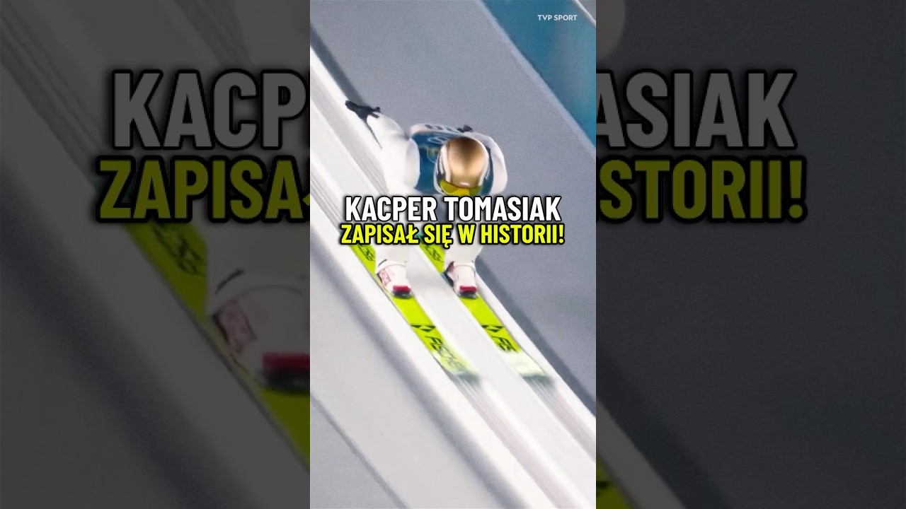 TOMASIAK LEPSZY OD AHONENA I KRAFTA. PRZESZEDŁ DO HISTORII | ZIO 2026 #SHORTS #WINTEROLYMPICS