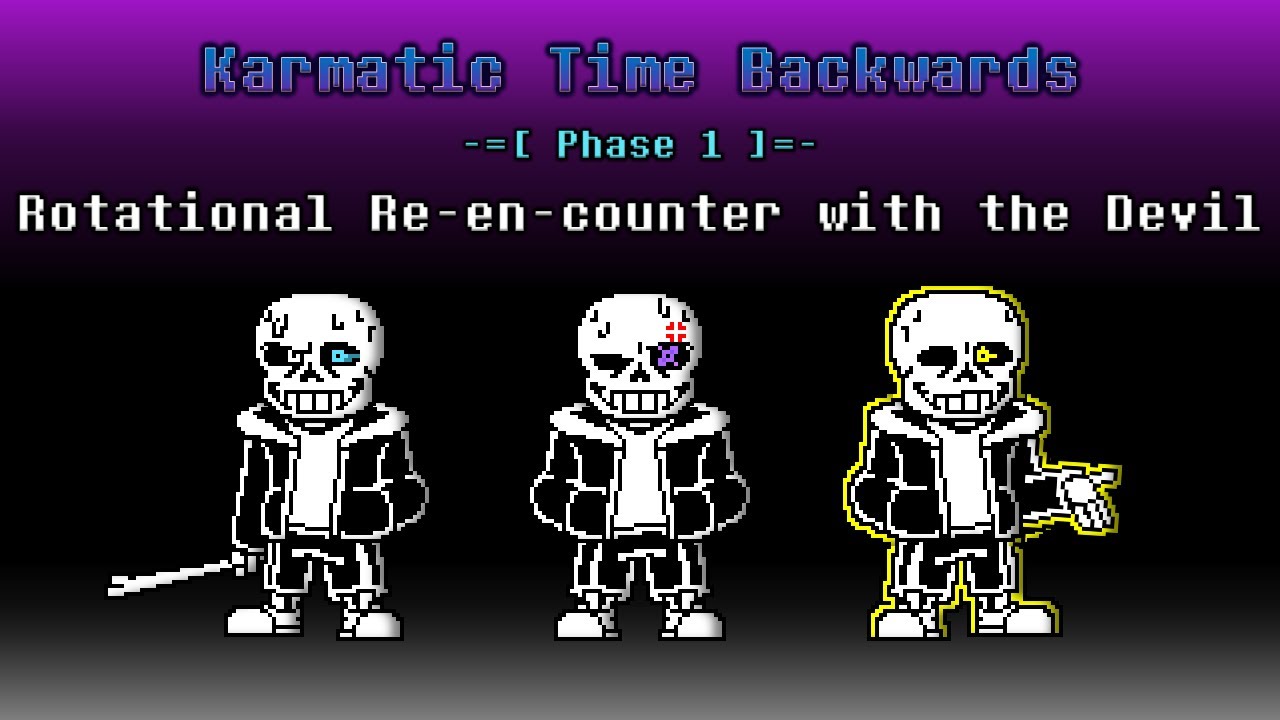 [Karmatic Time Backwards] - Phase 1 - Rotational Re-en-counter with the Devil (Animated OST)