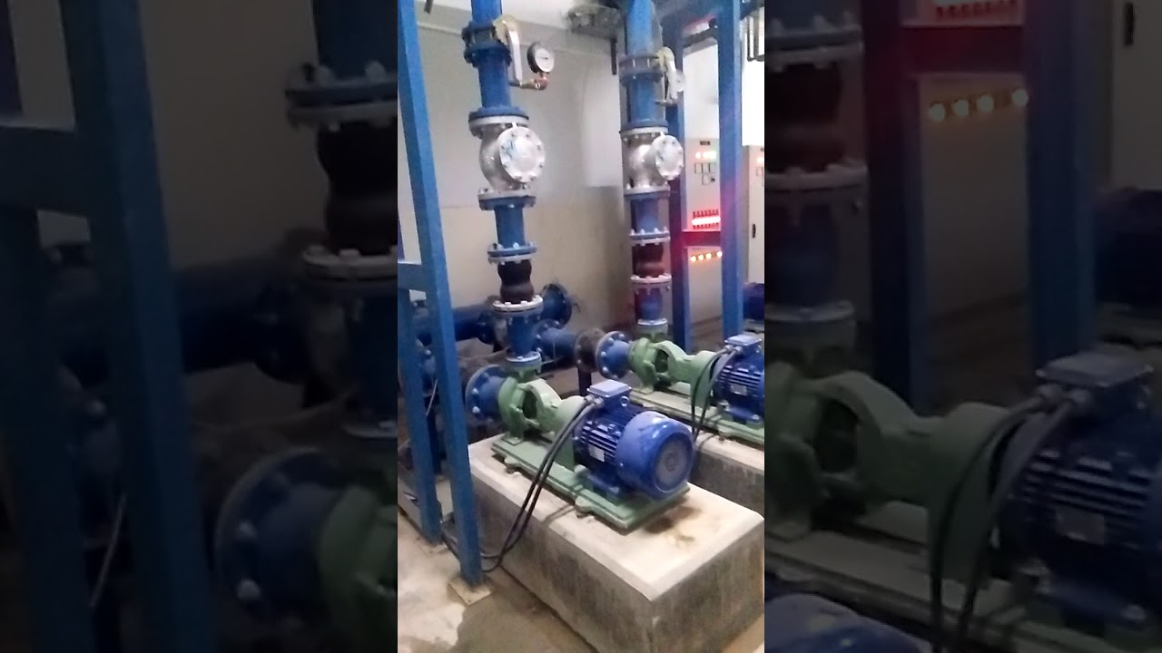Instalasi Ruang pompa air bersih