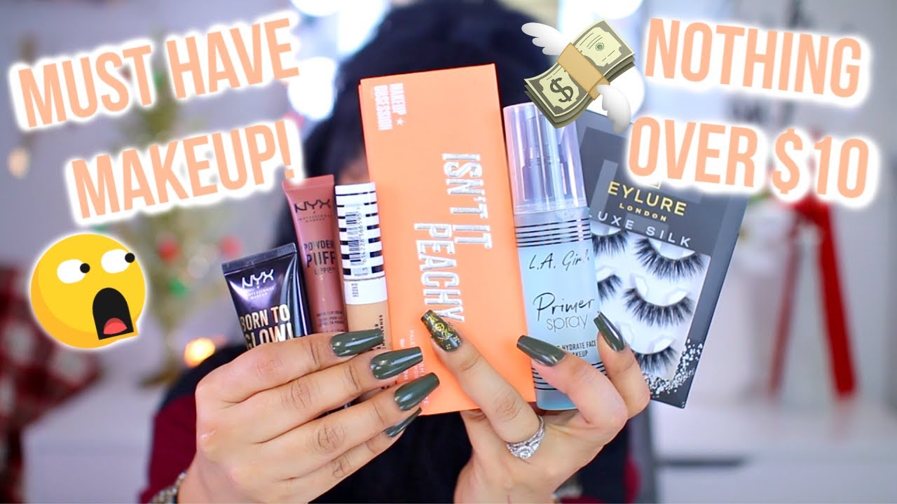 15 MUST HAVE DRUGSTORE MAKEUP PRODUCTS UNDER $10 | ohmglashes