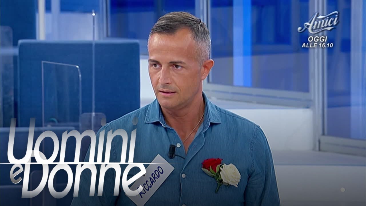 Uomini e Donne, Trono Over - Il confronto tra Riccardo e Gabriele
