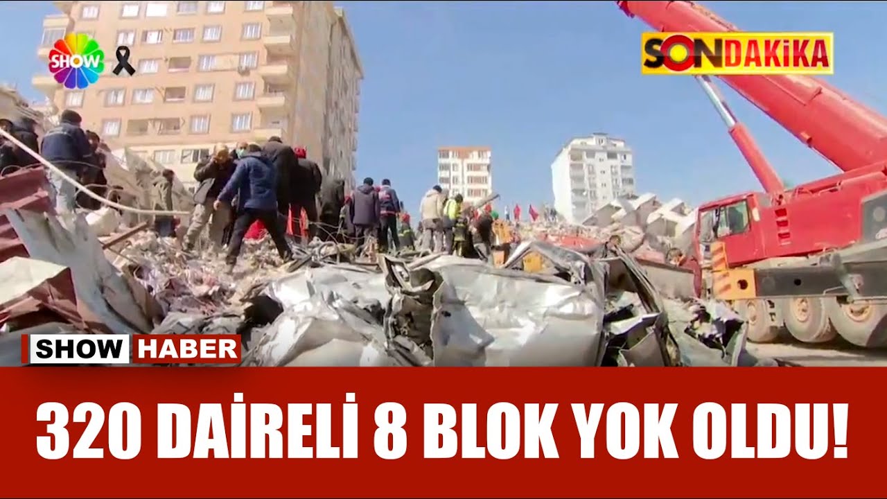 Ebrar Sitesi iskambil kule gibi yıkıldı