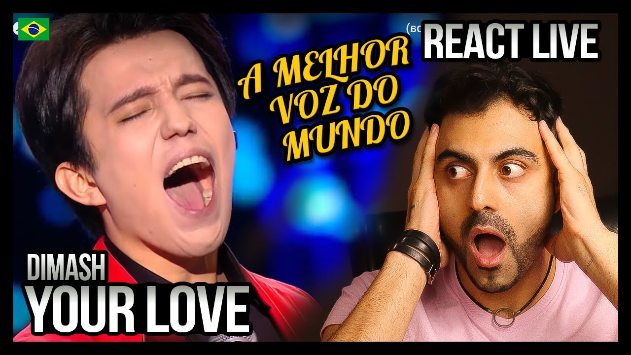 REAGINDO a Dimash Kudaibergen - Your Love (премьера)