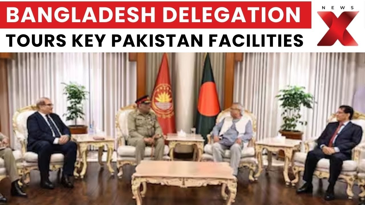 Bangladesh Air Chief Visits Pakistan, Defence Ties Deepen Amid Minority Rights Concerns | NewsX