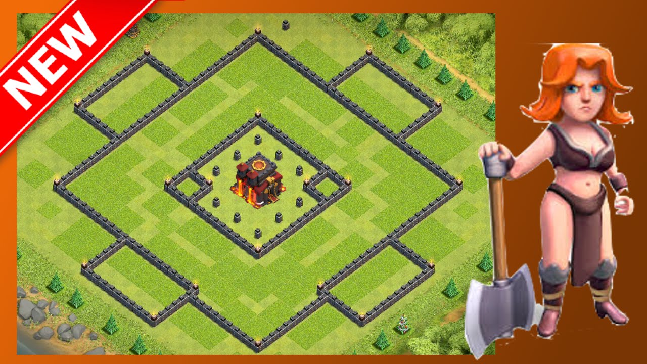 New EPIC Th10 Trophy/War Base | The Donut Base | Anti-Valk & Mass Golem - Anti-2 Star