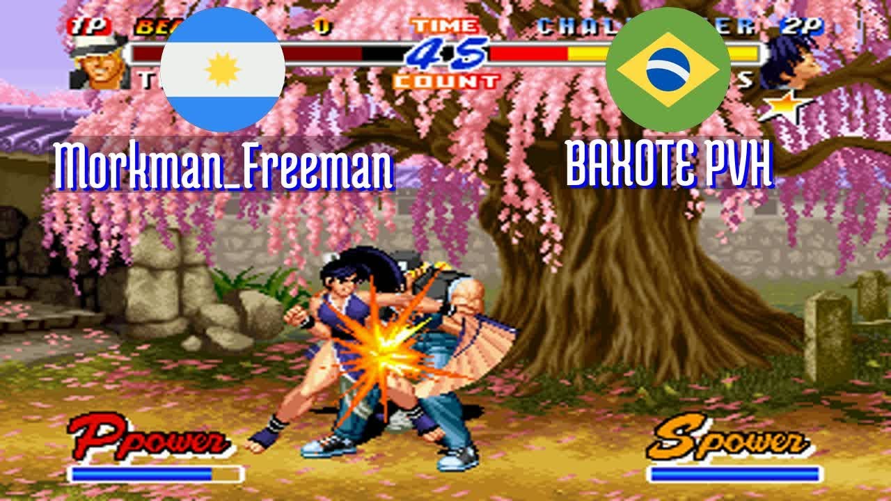 FT5 @rbff2h: Morkman_Freeman (AR) vs BAXOTE PVH (BR) [Real Bout Fatal Fury 2 rbff2 Fightcade] Jul 19