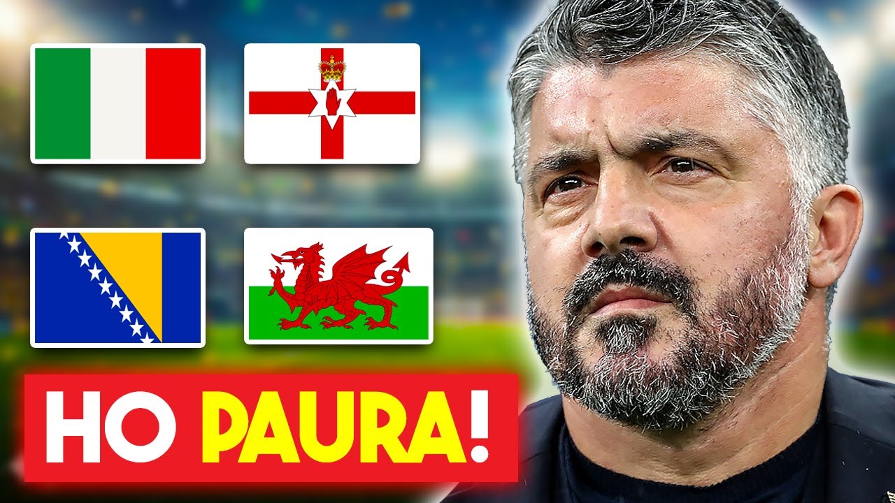 ITALIA: se NON ANDIAMO ai MONDIALI È UNA VERGOGNA!! 🔥😡 - HO PAURA dell' IRLANDA DEL NORD?? si...