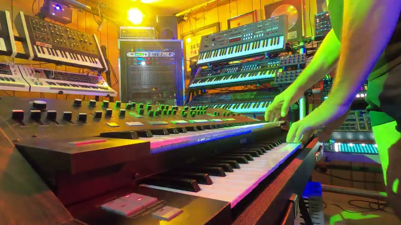 MYSTIC FREQUENCIES - YAMAHA SK50D TEST JAM 01