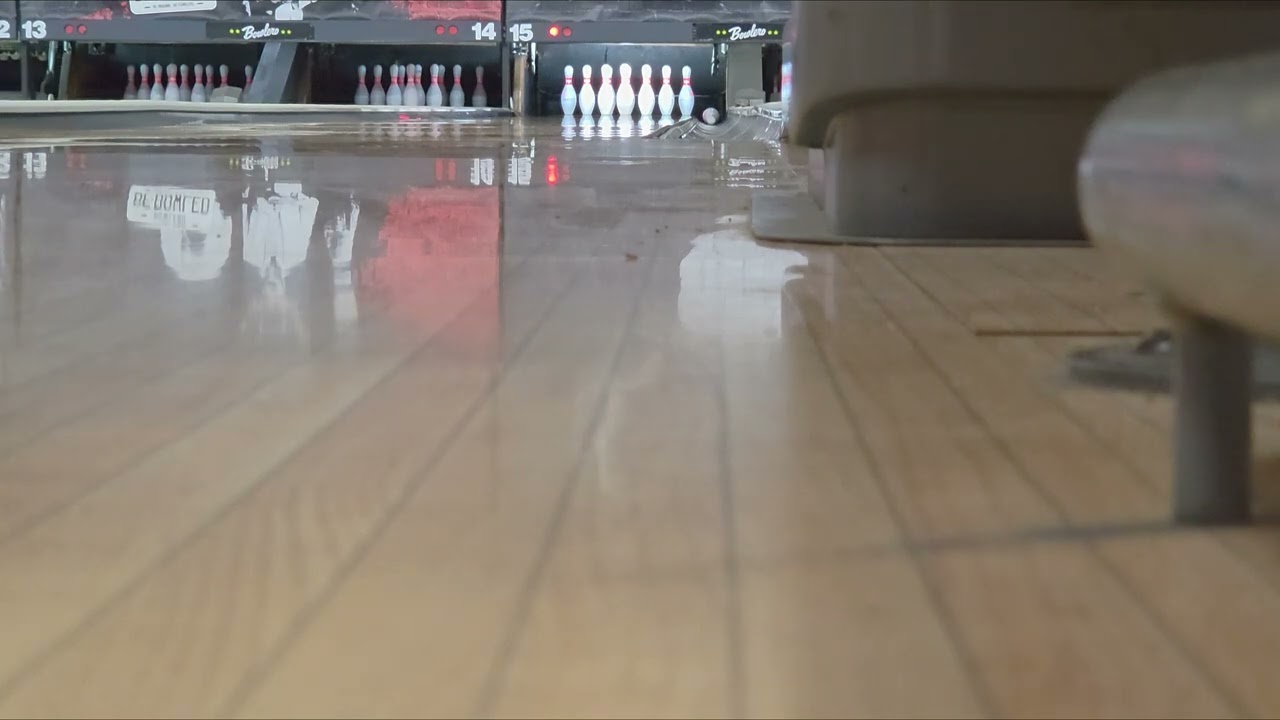 Striking floor view!!!#raptor reign #bowling