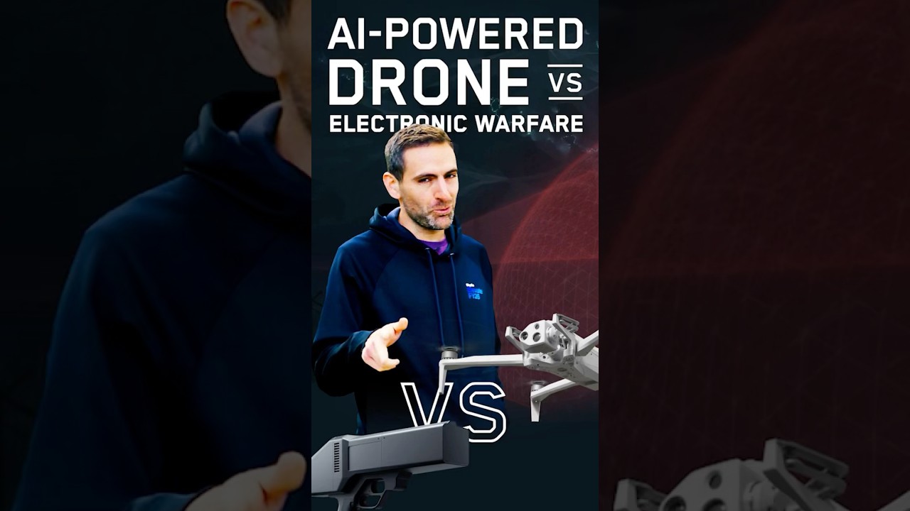 Can AI-powered Drones Defeat Electronic Warfare? | Skydio.com/asimov #drone #militarytechnology