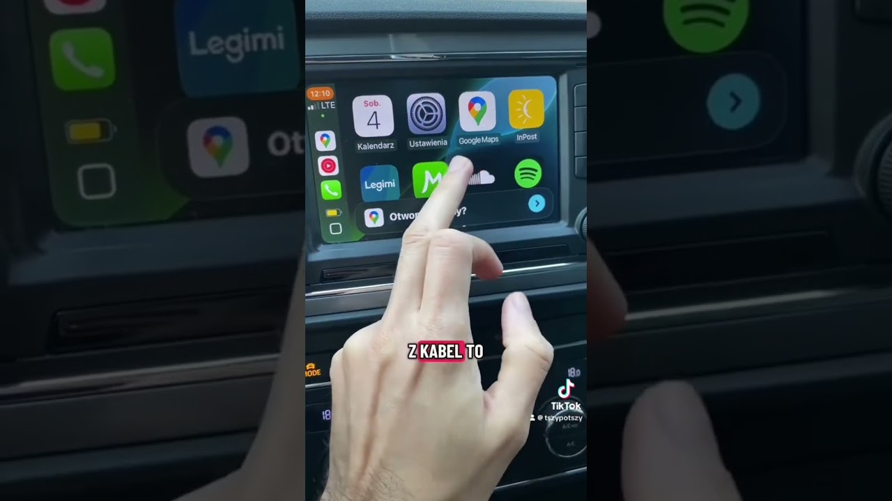 Prosty spos&oacute;b na bezprzewodowy AndroidAuto/CarPlay w samochodzie prosto od majfienda #tszypotszy