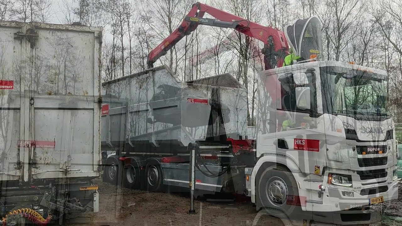 Stegeman Autosloperij Exel, auto's afvoeren.