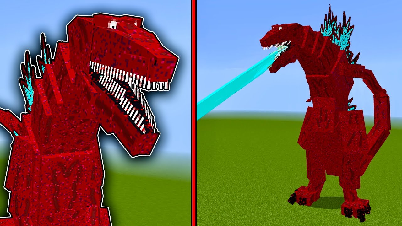 Godzilla Bloodbath Addon in Minecraft Bedrock
