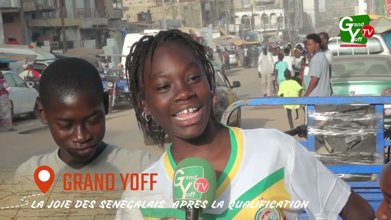 GRAND YOFF: folle ambiance après la qualification des Lions aux 8ème de Finale
