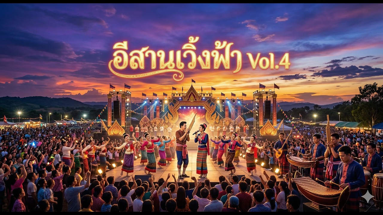 อีสานเวิ้งฟ้า Vol.4 (Full Album) - ครบ 8 เพลง | ลูกทุ่งอีสาน 2026 หลากหลายอารมณ์ ฟังยาวต่อเนื่อง